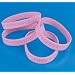 4 Breast Cancer Awareness Pink Bracelets (Receive 4 Per Order)