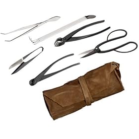 Bonsai Tool Kit, Intermediate Small 7 Piece