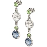 LogoArt Seattle Seahawks Crystal Earring