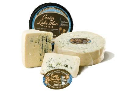 Crater Lake Blue Half Wheel - 2.5 Lb. by Rogue Creamery