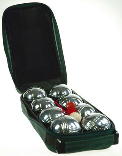 Set of 8 Steel French Boules Garden Game Set by My Garden Games