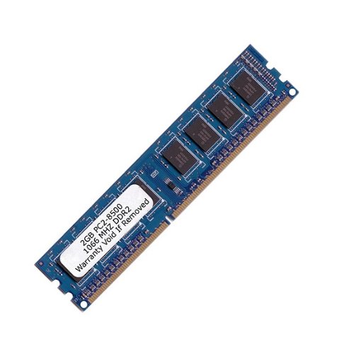 Komputerbay 2GB DDR2 PC2 8500 1066Mhz 240 Pin DIMM 2 GB - comes with Heat Spreader for extra Cooling