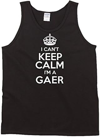 Gaer I Cant Keep Calm Parody Tanktop XL Black