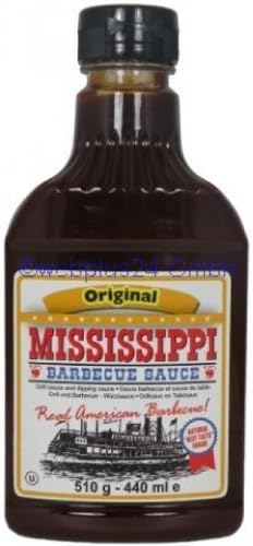 Mississippi Sweet and Spicy Barbecue Sauce, 18 Ounce -- 6 per case.
