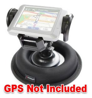 Universal Friction Dash Mount + Large Suction Cup Holder for MOST TomTom, Garmin, Nextar, and Magellan GPS Units & Most Large Mobile Phones, PDAS, and Mp3 Players with up to a 7 Inch Screen!