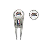 Philadelphia 76ers Ball Mark Repair Tool & Hat Clip Combo