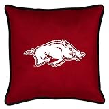 Arkansas Razorbacks Sideline Pillow (18x18) NCAA