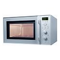 SHARP Mikrowellenherd R-798AL-A, Aluminium 900W Mikrowellenleistung, 5 Mirkowellenstufen