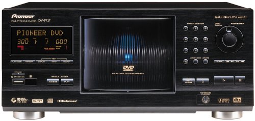 Pioneer DV-F727 301 Disc DVD / CD / CD-R/ and RW Player