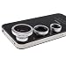 Fish Eye Lens + Wide Angle Lens + Macro Lens 3-in-1 Kit For iPad iPhone 4G