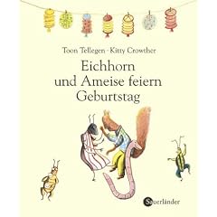 Eichhorn und Ameise feiern Geburtstag