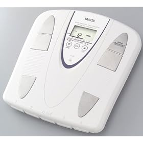 TANITA �������b�`�F�b�N�t�̎��b�v �z���C�g TF-201-WH
