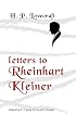 Letters To Rheinhart Kleiner
