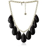 Kate Spade New York Cascade Black Short Neckla