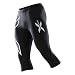 Amazon price tracker, Amazon price history charts, 2XU Men's Compression 3/4 Tights (Black/Black, X-Large)