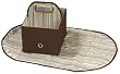 JJ Cole Collections Diaper Caddy, Cocoa Stripe