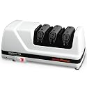 Chef's Choice 120 Diamond Hone 3-Stage Professional Knife Sharpener, White