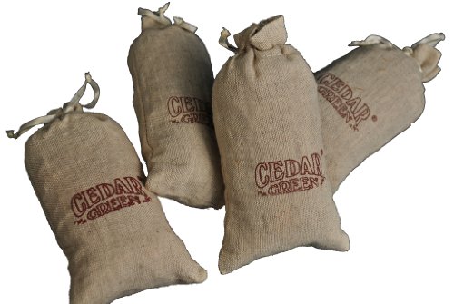Cedar Green A102 Aromatic Cedar Sachets, 12 Sachets