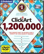 Clickart 1.2 Million DVD 2006 By Broderbund