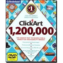 Clickart 1.2 Million DVD 2006 By Broderbund by Encore