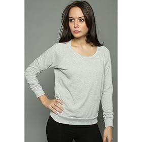Buy Alternative Apparel The Slouchy Pullover Sweatshirt in Oatmeal hood ,Sweatshirts for Women by Alternative