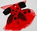 Dolls Ladybird Party Dress[ 18-20 inch dolls and bears]