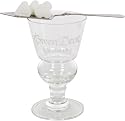 Green Devil Absinthe Glass and Absinthe Spoon Barware Set