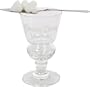 Green Devil Absinthe Glass and Absinthe Spoon Barware Set