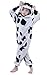 CANASOUR Kids Cow Onesie Animal Unisex Pajamas for Children (105#(Size 6))