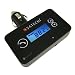 Bluetooth Handsfree Fm Transmitter for Car Stereo Modulator 200 Channel / Ipod / Zune Car Kit-black with Built in Backnoise Cancelation Microphone