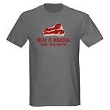 Meat is murder, tasty murder Dark T-Shirt