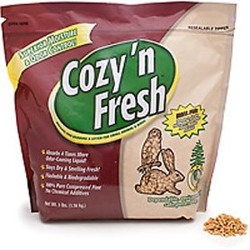 Planetwise Cozy 'N Fresh Natural Pine Bedding and Litter for Small Animals and Birds (3 Lbs.) by 