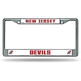 NHL Chrome License Plate Frame