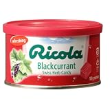 リコラ ブラックカラントハーブキャンディードラム 100g