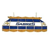 NHL Buffalo Sabers Stained Glass 40 inch Lighting Fixture