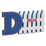 UPC 847624017676 product image for NFL Buffalo Bills 3D Foam D-Fence Sign, Blue | upcitemdb.com