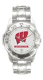 Wisconsin Badgers Women &acute; s Sport &acute; &acute; Game Day Steel &acute; &acute; Watch - B00065AA04