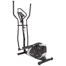 Ultrasport XT-Trainer 800A Crosstrainer/Ellipsentrainer mit Handpuls-Sensoren inkl. Trinkflasche