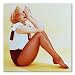 Angie Dickinson Color Box Canvas Print Gallery Wrapped (Leggy)