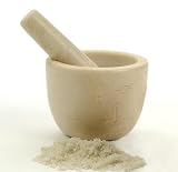 Classic Beige Heavy Marble Mortar & Pestle