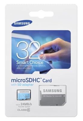 Samsung 32 GB Micro SD card Class 6 (MB-MS32D/IN)