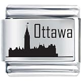 Ottawa Laser Italian Charm Charms