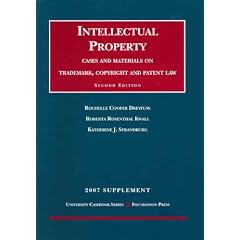 Intellectual Property Supplement: Cases and Materials on Trademark, Copyright and Patent Law