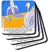 Londons Times Funny Holidays Cartoons - Thanksgiving Benefits For Turkey Employees - Coasters