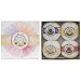 Roger & Gallet 4 Piece Soap Set 4 Piece Set Includes: 4 x 3.5 oz Perfumed Soaps - Lavande Royale, Tea Rose, Almond Blossom, Jean Marie Farina ( Extra Ville )