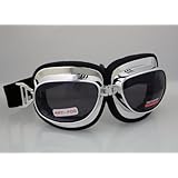 Gothic Aviator Anime Goggles Cyber Industrial Sunglasses
