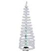 6' Pre-Lit Color Changing White Spiral Bubble Christmas Tree - Multi Lights
