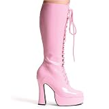 Ellie Shoes Women's EASY 5 Lace-Up Knee Boot, Available in 12 Colors