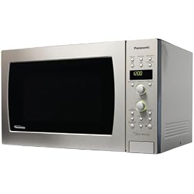 Panasonic NN-C994S Genius Prestige 1-1/2-Cubic-Foot 1100-Watt Convection Microwave Oven, Stainless