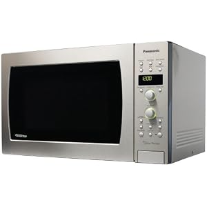 Panasonic NN-C994S Genius Prestige 1-1/2-Cubic-Foot 1100-Watt Convection Microwave Oven, Stainless